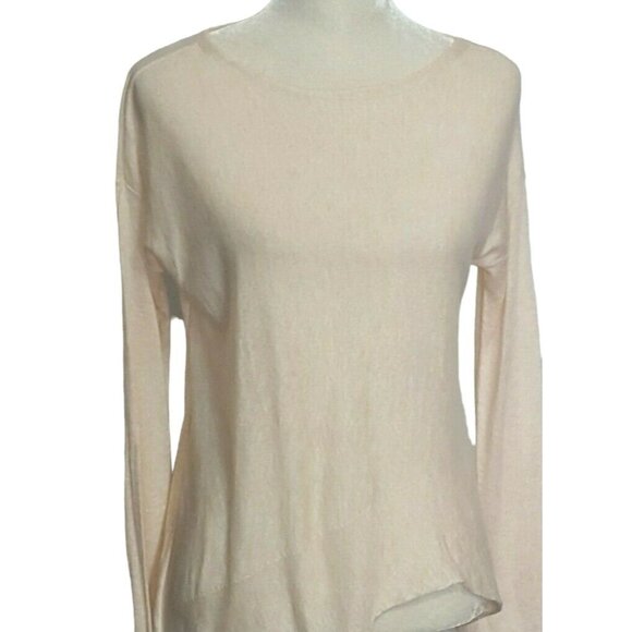 EILEEN FISHER Womens Green Short Sleeve Scoop Neck Top
